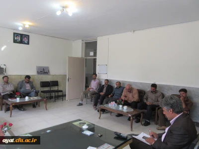 اولین جلسه آموزشی وفرهنگی در سال تحصیلی 95-94