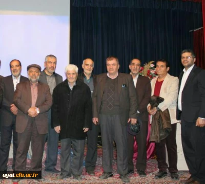 6رئیس دانشگاه فرهنگیان شهید آیت نجف آباد در یک قاب عکس