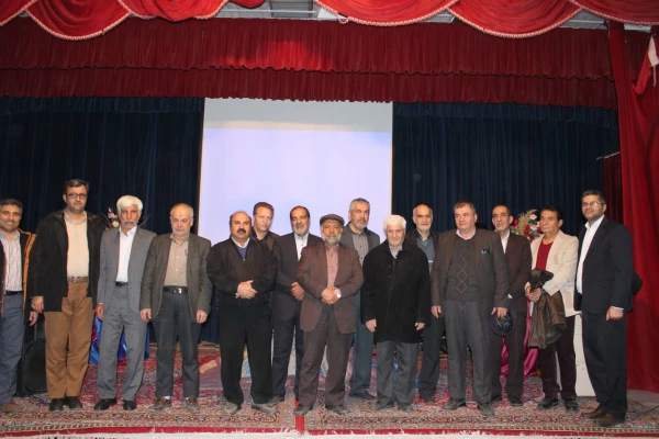 6رئیس دانشگاه فرهنگیان شهید آیت نجف آباد در یک قاب عکس