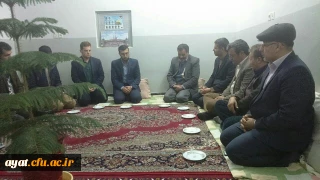 دیدار از خانواده ی شهدای 8 سال دفاع مقدس