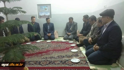 دیدار از خانواده ی شهدای 8 سال دفاع مقدس