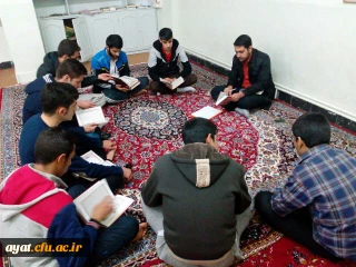 کلاس ترتیل و تجوید  توسط دانشجویان برتر دانشگاه