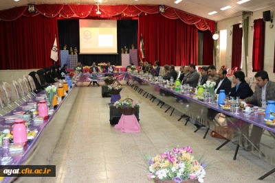 جلسه یک روزه مجموعه کارکنان معاونت توسعه منابع وامور دانشجویی پردیس ها ومراکز استان اصفهان در واحد دانشگاهی شهید آیت نجف آباددر آغاز سال جدید