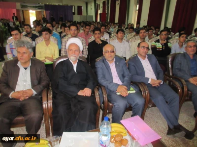 جلسه توجیهی دانشجویان جدید الورد به مرکز شهید آیت نجف اباد