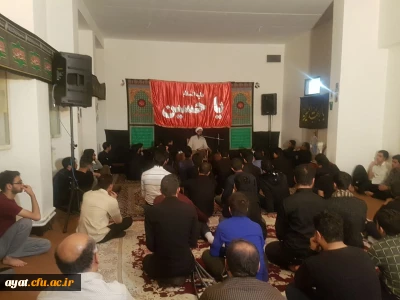 برگزاری مراسم عزاداری حضرت رقیه  (س)توسط دانشجویان در نمازخانه مرکز