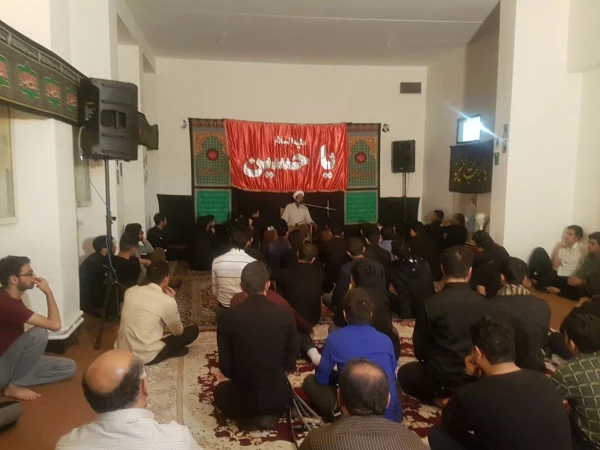 برگزاری مراسم عزاداری حضرت رقیه  (س)توسط دانشجویان در نمازخانه مرکز