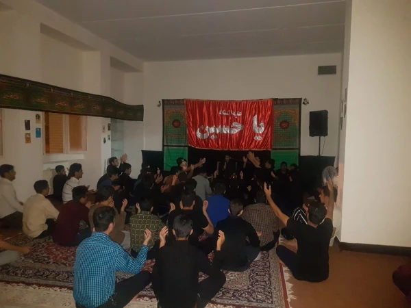 برگزاری مراسم عزاداری حضرت رقیه  (س)توسط دانشجویان در نمازخانه مرکز