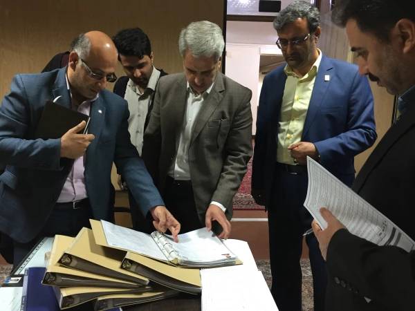 بازدید مدیر کل محترم اموررفاهی وخدمات دانشجویی وهمراهان از مرکز شهید ایت نجف آباد