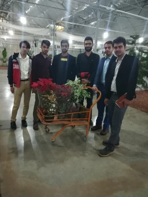 بازدید از نمایشگاه گل و گیاه