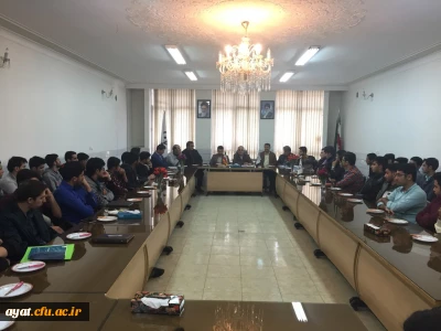 سومین جلسه نمایندگان سراهای دانشجویی وکلاسی با ریاست ،سرپرستان وکارشناسان مرکز