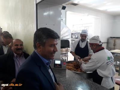 دیدار وگفتگوی صمیمانه مسئولین مدیریت  دانشگاه فرهنگیان استان با دانشجویان در روز دانشجو