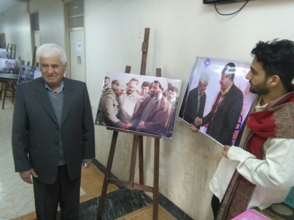 اجرای پرفورمنس توسط دانشجو معلمان شهید ایت نجف آباد دریکصدمین سالگرد تربیت معلم