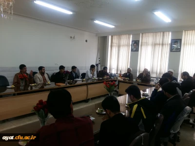 بازدید حجة الاسلام و المسلمین غلامی نماینده محترم نهاد رهبری از مرکز شهید آیت نجف آباد