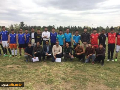 برگزاری مسابقات فوتبال چمنی دانشجو معلمان خوابگاهی بمناسبت هفته سراهای دانشجویی