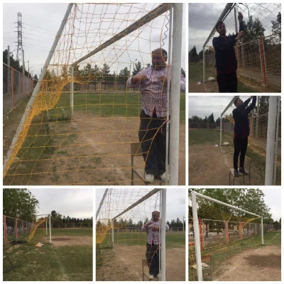 برگزاری مسابقات فوتبال چمنی دانشجو معلمان خوابگاهی بمناسبت هفته سراهای دانشجویی