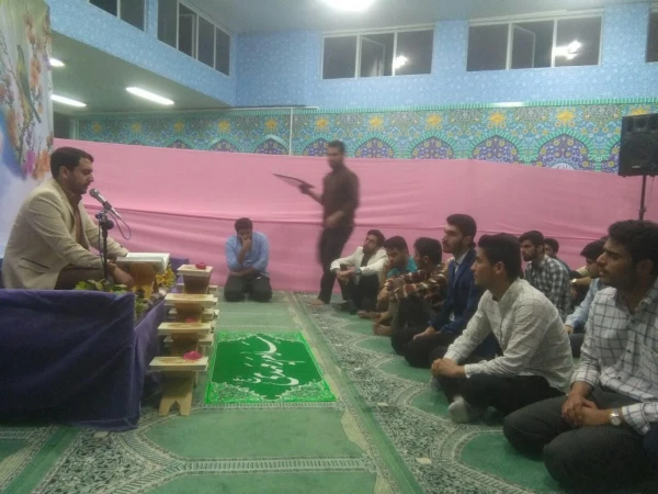 مراسم شبی با قرآن دانشگاه فرهنگیان شهید آیت نجف آباد