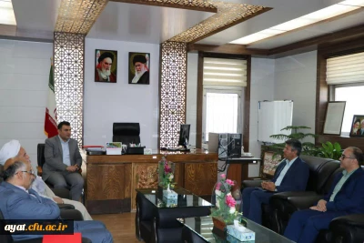 نشست مشترک مدیریت دانشگاه فرهنگیان استان اصفهان با مسئولین شهرستان نجف آباد