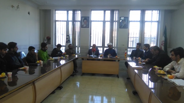 بازدید و جلسه نماینده نهاد رهبری استان در دانشگاه شهید آیت 2