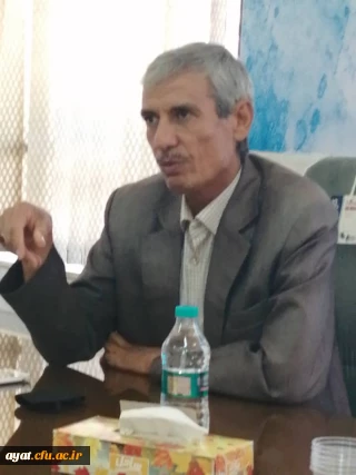 حضور راوی دفاع مقدس وجانباز جنگ تحمیلی جناب مسیب نامداری به مناسبت هفته دفاع مقدس و بیان روایاتی از دوران دفاع مقدس