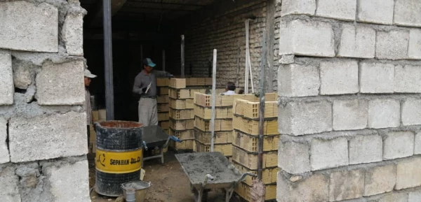 نوسازی سرویس بهداشتی بلوک 1 7