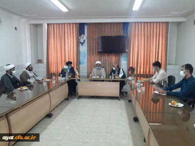 جلسه هماهنگی با نماینده نهاد هبری استان جهت ایام محرم