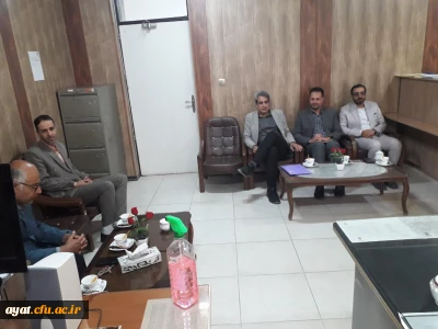 بازدید ناظرین سنجش از بخش های مختلف فرهنگی مرکز شهید آیت نجف آباد