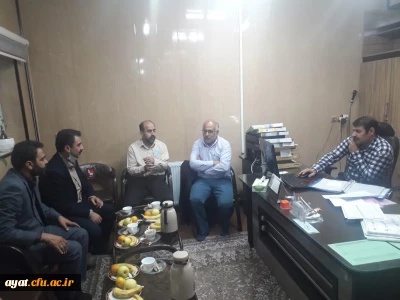 بازدید میدانی مدیر کل دانشجویی و رفاهی مرکز جناب آقای دکتر حیدری