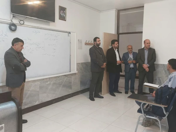 بازدید میدانی از مرکز توسط جناب دکتر زینلی و جناب دکتر برقعی و جناب دکتر صانعی  5