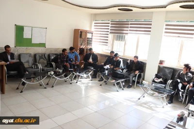 جلسه ی امور فرهنگی دانشگاه با دبیران کانون ها و انجمن ها 