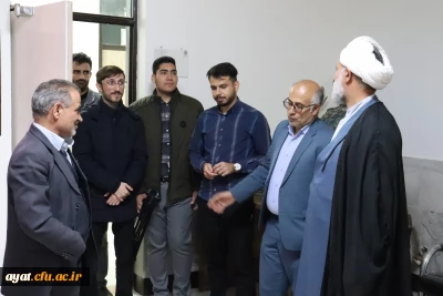 بازدید میدانی جناب اقای دکتر خدایار مختاری مسئول محترم منابع انسانی و امور عمومی 