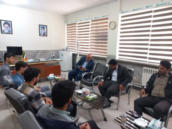 دیداری صمیمانه ریاست جدید دانشگاه با بسیج دانشجویی 3