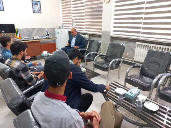 دیداری صمیمانه ریاست جدید دانشگاه با بسیج دانشجویی 5