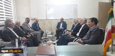 دیدار صمیمانه روسا و کارکنان اسبق دانشگاه فرهنگیان مرکز شهید آیت نجف آباد و ریاست آموزش و پرورش شهرستان نجف آباد با ریاست مرکز شهید آیت نجف آباد آقای دکتر کلانی