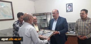 دیدار بسیج معلمان با ریاست محترم دانشگاه فرهنگیان مرکز شهید آیت نجف آباد 