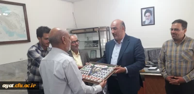 دیدار بسیج معلمان با ریاست محترم دانشگاه فرهنگیان مرکز شهید آیت نجف آباد 