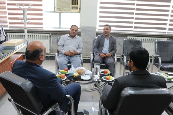 دیدار شهردار منطقه 5 نجف آباد ( امیرآباد) جناب آقای دکتر آخوندی و ریاست محترم مرکز جناب آقای دکتر کلانی  4