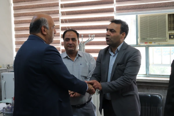 دیدار شهردار منطقه 5 نجف آباد ( امیرآباد) جناب آقای دکتر آخوندی و ریاست محترم مرکز جناب آقای دکتر کلانی  7