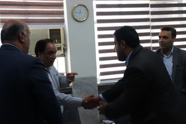 دیدار شهردار منطقه 5 نجف آباد ( امیرآباد) جناب آقای دکتر آخوندی و ریاست محترم مرکز جناب آقای دکتر کلانی  9