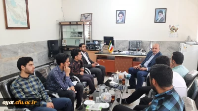 نشست صمیمانه ریاست محترم و حراست مرکز با فعالین عرصه ی نماز 