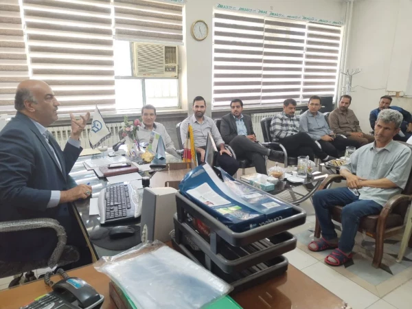 دومین جلسه کارکنان دانشگاه شهید آیت  با ریاست  2