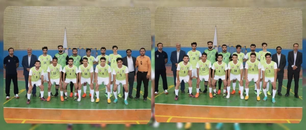 تیم فوتسال مرکز شهید آیت نجف آباد نماینده استان اصفهان در مسابقات لیگ دانشگاه فرهنگیان کل کشور 2