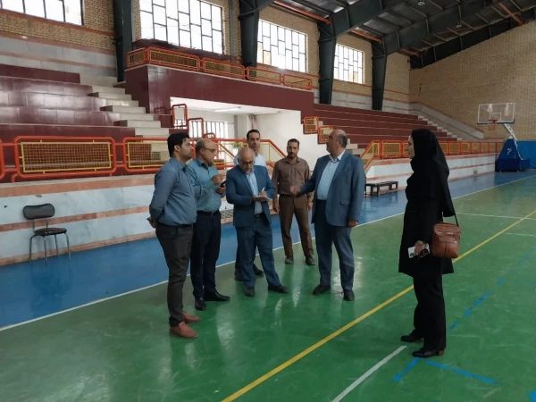 بازدید میدانی برای فراهم سازی مرکز در آستانه ی برگزاری المپیاد کشوری 7