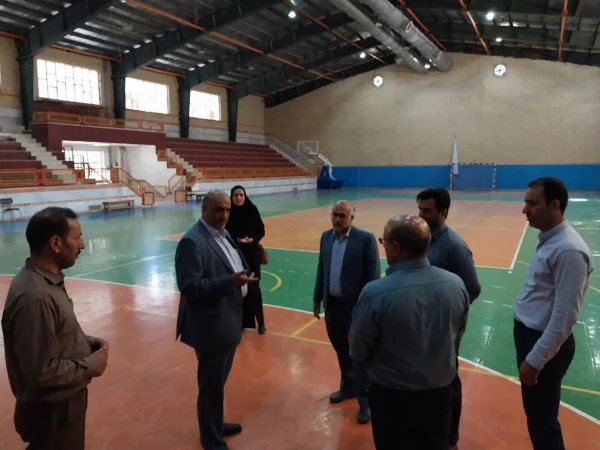 بازدید میدانی برای فراهم سازی مرکز در آستانه ی برگزاری المپیاد کشوری 8