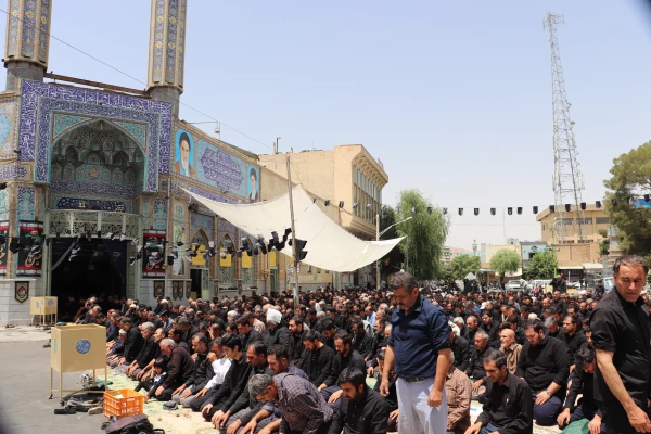 نماز جمعه ی عاشورایی 7