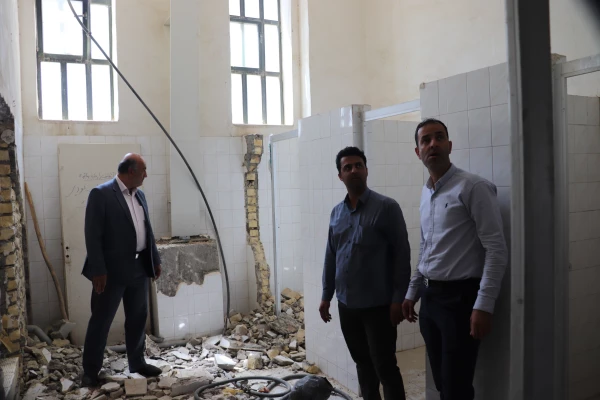 بهسازی و نوسازی اماکن ورزشی رختکن سالن حمام و سرویس بهداشتی 3