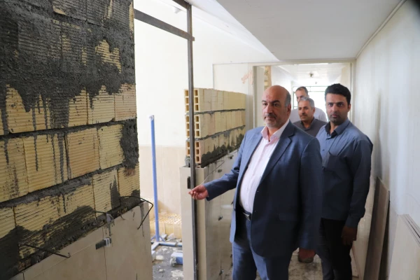 بهسازی و نوسازی اماکن ورزشی رختکن سالن حمام و سرویس بهداشتی 5