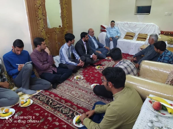 دیدار با خانواده شهیدان رضایی و شهید سید علی موسوی 5