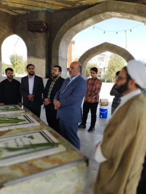 مزار شهیدان گمنام عطر افشانی به مناسبت فرا رسیدن هفته دفاع مقدس  2