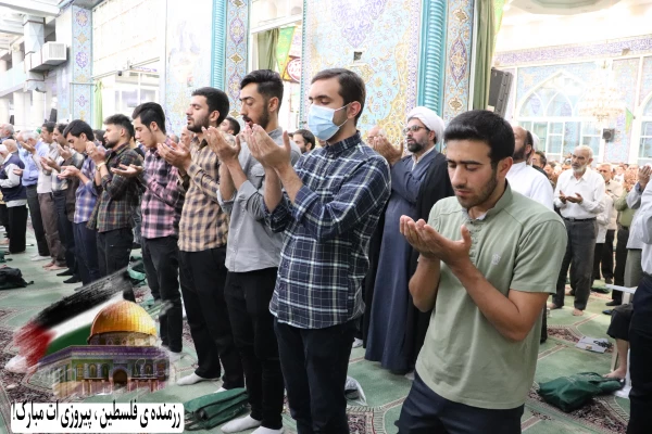 نماز جمعه همراه با راهپیمایی حمایت از مردم مظلوم غزه  4