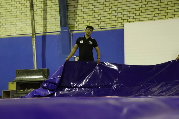 نصب و انباکس کردن تشک های کشتی  4